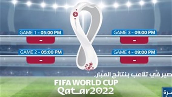 ابتداء من اليوم... مباريات لكأس العالم ستجرى بالوقت نفسه!