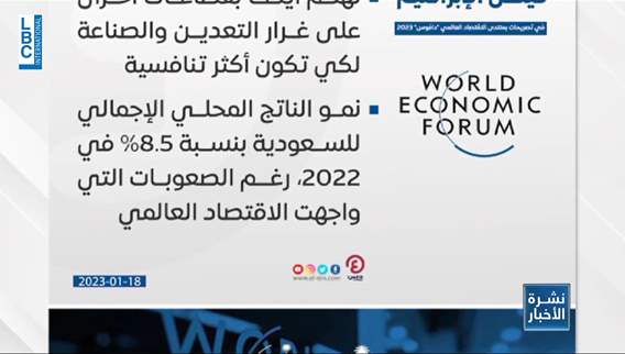 حضور لافت للسعودية في مؤتمر دافوس ٢٠٢٣
