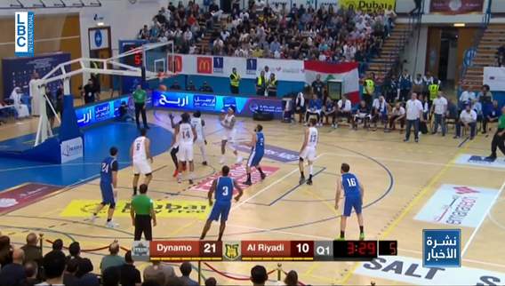  نهائي لبناني مثير بين الرياضي ودينامو في بطولة دبي الدولية لكرة السلة