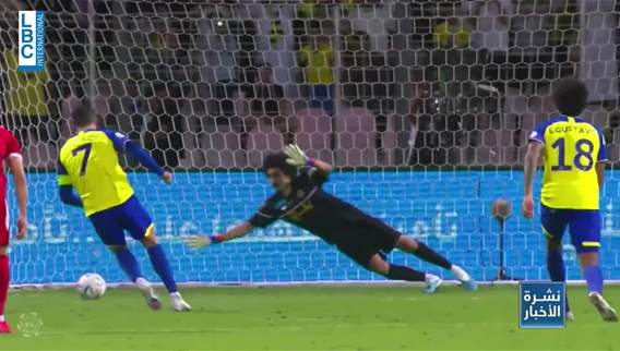 سوبر هاتريك لرونالدو في 40 دقيقة في الدوري السعودي