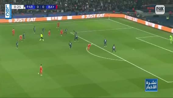 باريس سان جيرمان يسقط أمام بايرن ميونيخ في ذهاب دوري الأبطال