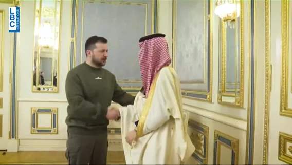 للمرة الاولى.. وزير الخارجية السعودية في اوكرانيا