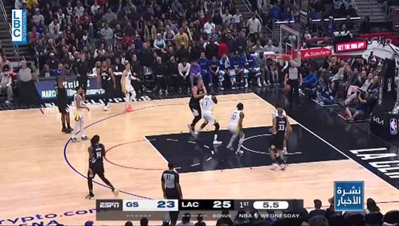  في الـNBA... خمسون نقطة لنجم غولدن ستايت لم تكن كافية لتجنيب فريقه الخسارة