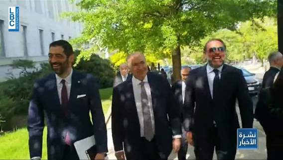 Lebanese delegation in Washington: The latest