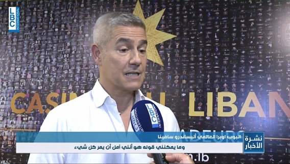 Alessandro Safina: I love Lebanon and its people