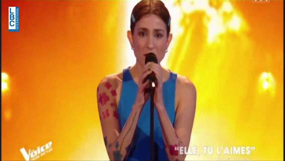 Lebanese national in the voice France