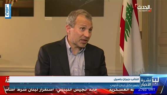 Bassil: Relationship with Hezbollah entered a new stage