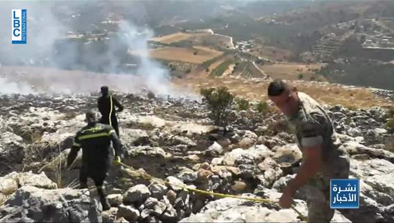 Fire erupts in Ibel Al-Saki reservation, and its ecological and animal wealth is the first victim