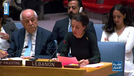 Lebanon's UN representative asserts commitment to resolving border disputes for regional calm