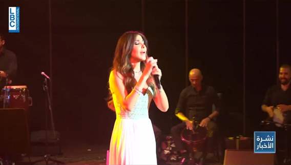 Nancy Ajram concert in Casino du Liban