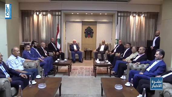 Lebanese-Palestinian meetings to establish a cease-fire