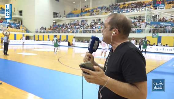 المباراةُ الافتتاحية لبطولة الدوحة الوِدية لكرة السلة جمعت الحكمة و بيروت