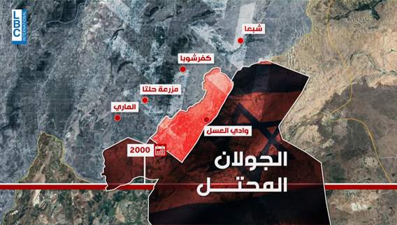 Where is the Chebaa border area located? Is there a dispute with Syria over its identity?