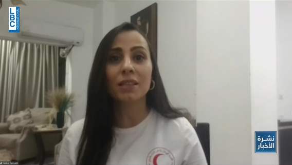 What did media spokeswoman for Palestinian Red Crescent say to LBCI?