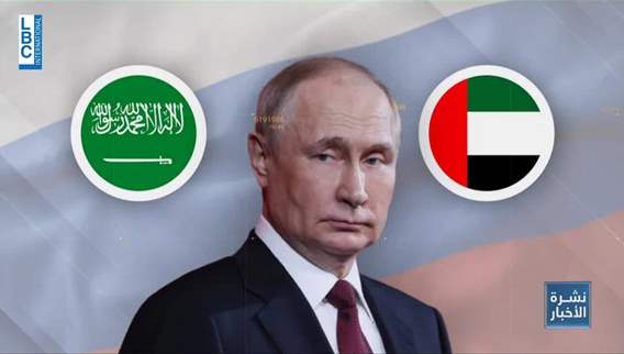 In just one day Russian President in UAE and Saudi Arabia