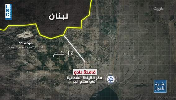 مسيرات حزب الله  تحط في قيادة منطقة الشمال الاسرائيلية لأول مرة