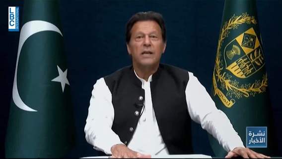 Imran Khan declares victory in Pakistan's elections behind bars