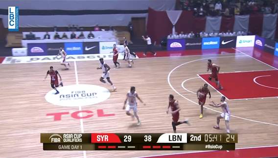 Details of Lebanon vs. Syria FIBA Asia Cup 2025 Qualifiers game