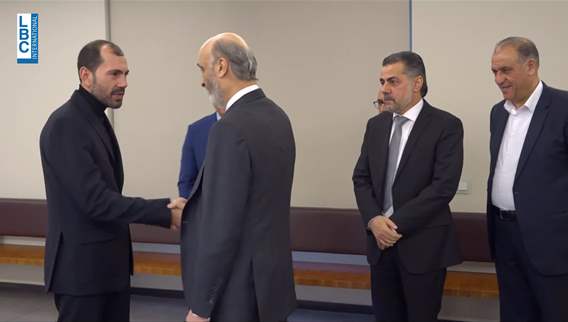 Geagea meets National Moderation bloc 