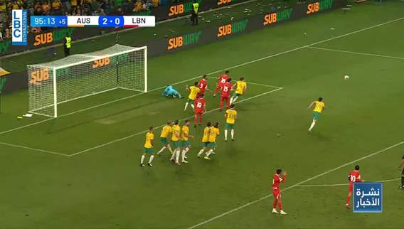 Australia defeats Lebanon 2-0 to maintain momentum for World Cup quest 