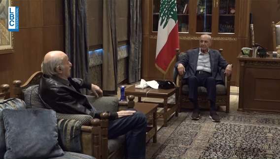 Jumblatt after meeting Berri: Those who reject dialogue are 