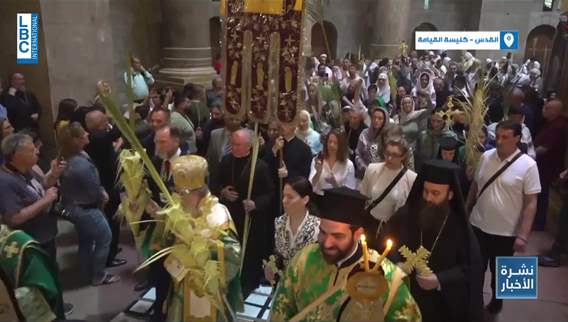 Palm Sunday from Jerusalem to Syria and Lebanon