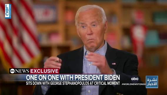 Biden repeatedly embarrass himself in public