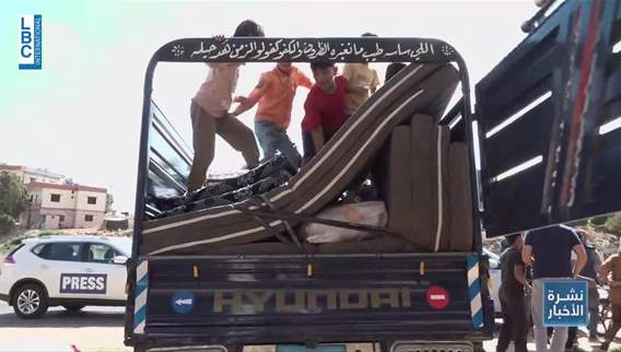 Refugees leave al-Wazzani after Israeli leaflet 