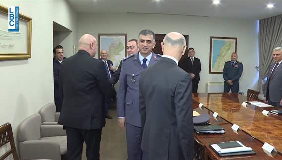 الحجار إطلع من القادة الأمنيين والعسكريين على الإجراءات والتدابير المتخذة لمناسبة التشييع الأحد