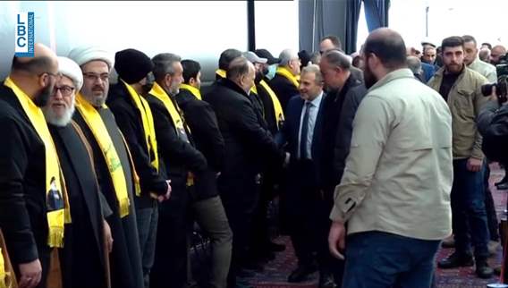 شخصيات قدمت واجب العزاء بنصرالله وصفي الدين... وجنبلاط وباسيل من أبرز المعزين
