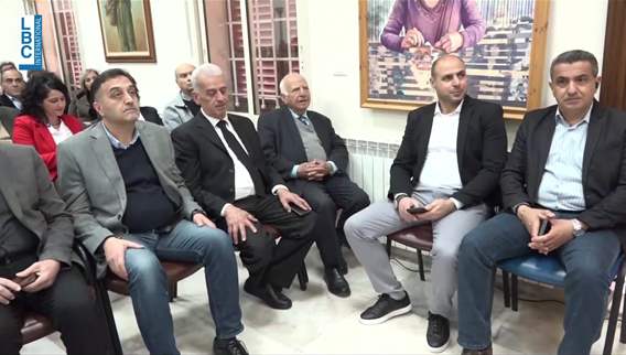في ساحة المكتبة الوطنية في بعقلين... وضع حجر الأساس لإطلاق أكبر كتاب في العالم