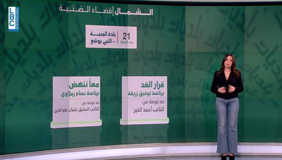 هكذا تبدو المعركة الإنتخابية في قضاء المنية الضنية