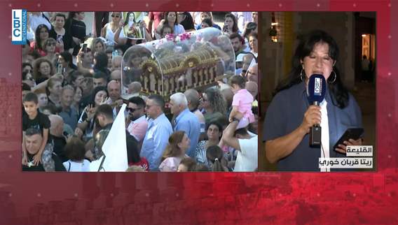 Relics of Saint Therese travel across Lebanon from North and Bekaa to South