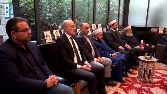 After meeting Jumblatt, Mufti Derian describes talks as ‘friendly and consultative’