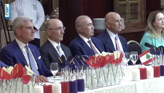 مخزومي يقيم مأدبة عشاء للوفد الأميركي على لبنان أن يتبنى وينشر جدولاً زمنياً لنزع السلاح يتضمن مراحل واضحة وآليات تنفيذ