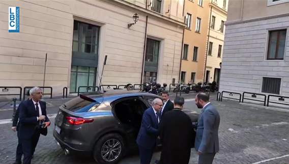 ميناسيان يستقبل رئيس الحكومة في المعهد الحبري الأرمني في روما
