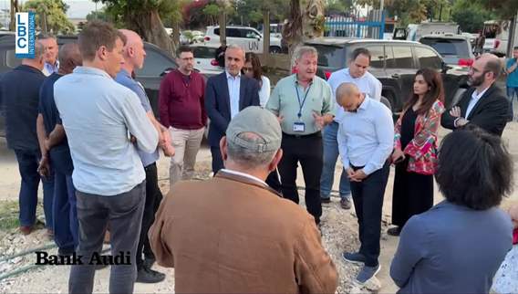 From Tyre to Nabatieh: World Bank delegation tours South Lebanon, meets with finance minister