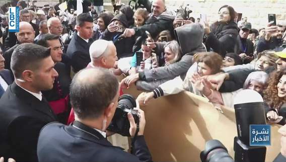 Faith-filled moments mark pope’s second day with a visit starting in Annaya