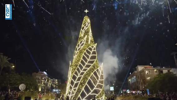 إضاءة شجرة الميلاد في جبيل... زياد حواط. المدينة مستمرة بمجموعة مشاريع