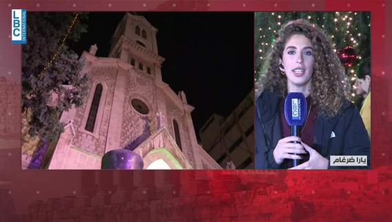 الأجواء من طرابلس  شجرة مُضاءة ورسالة فرح