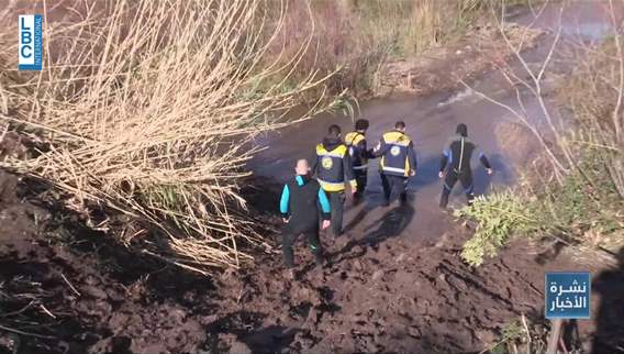 رغم العاصفة وارتفاع منسوب النهر الكبير التهريب غير الشرعي يتسبب بمأساة على الحدود