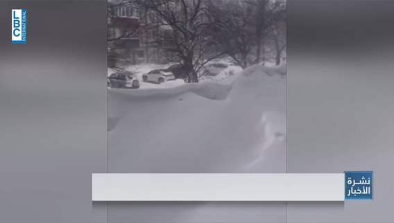  في روسيا الثلوج غير المسبوقة تدفن السيارات والشوارع وبعض المباني