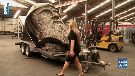 Saint Charbel goes global: Largest bronze face sculpture unveiled in Sydney