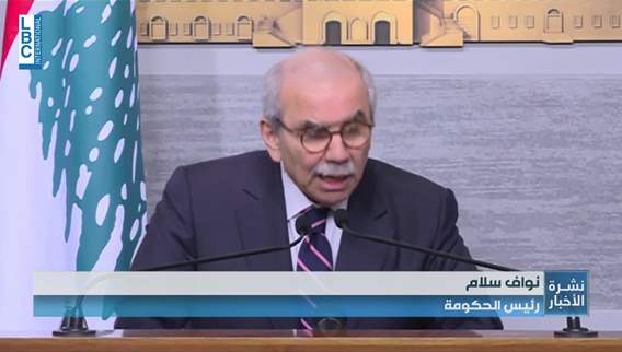 PM Salam calls for solidarity with displaced, pledges efforts to end war and protect Lebanon