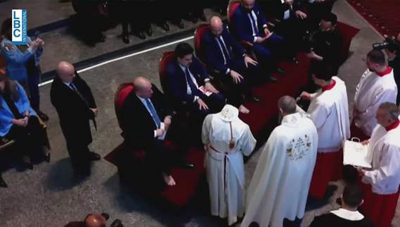 Maronite patriarch leads ceremony on Holy Thursday in Harissa
