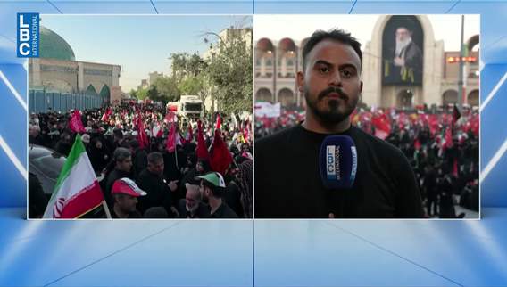  إيران تواصل مراسم تشييع علي الخامنئي...