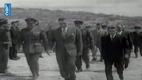 On March 25, 1959: A tent meeting reflected a temporary stability between Lebanon and Syria