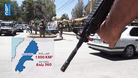 From factories to major dealers: Drug activity declines in the Bekaa as LBCI joins the army on the front lines