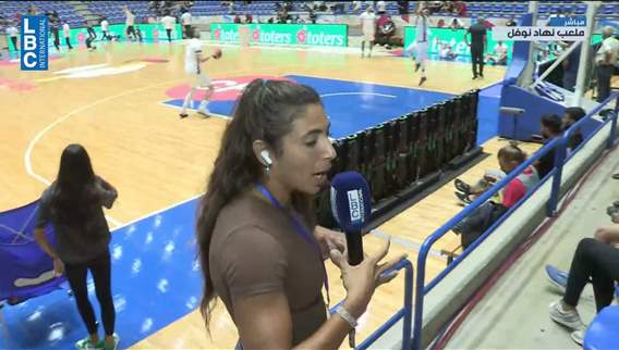 Stade Nouhad Naufal packed with fans cheering for Lebanon’s basketball team