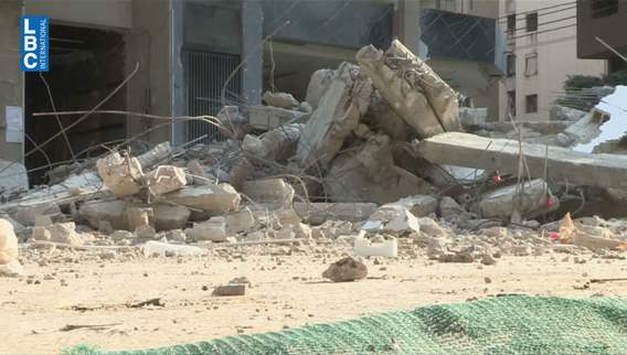 War-damaged buildings in Beirut's southern suburbs face new threat from winter